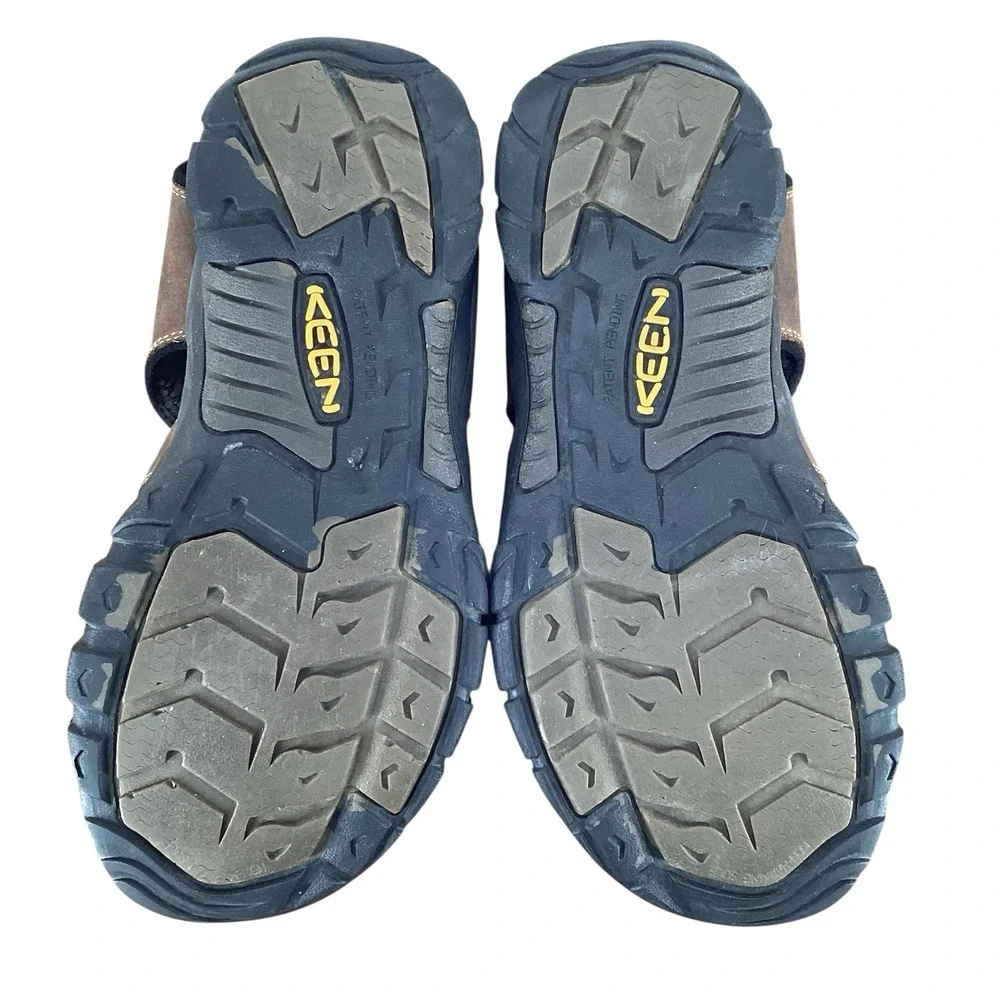 KEEN Newport M Bison Brown Leather  Men's Sz 11.5 Waterproof‎ Hiking Sandal